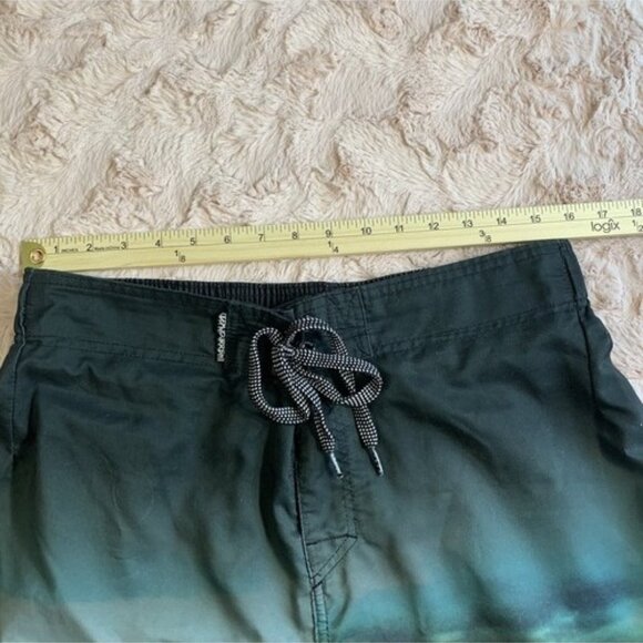 Ocean Current Mens Swim Trunks Size Large Beach Sunset Board Shorts Pocket Mesh - Picture 7 of 12